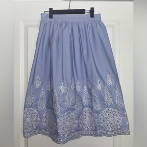 H&M Fit & Flare Midi Skirt